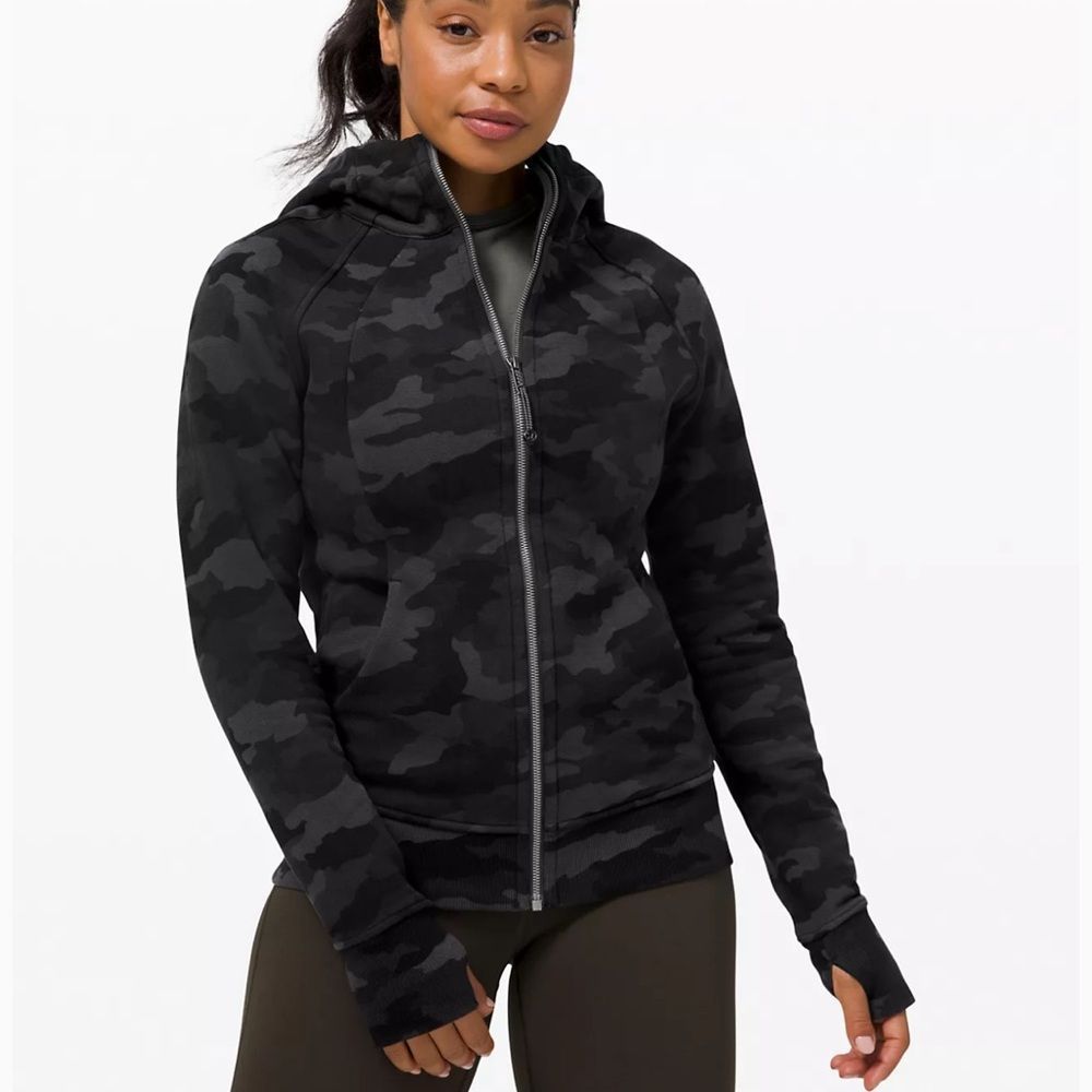 Camo Lululemon Scuba hoodie